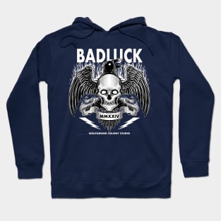 Badluck Skull Head Hoodie